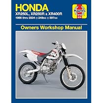 Honda XR250L, XR250R & XR400R 1986-2004: Owner's Workshop Manual
