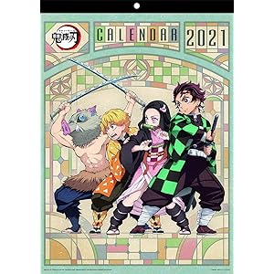 エンスカイ 鬼滅の刃 2021年 カレンダー壁掛け B3サイズ