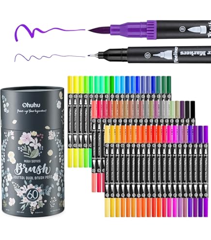 Amazon.co.jp: 呉竹 筆ペン ZIG アート&グラフィック ツインマーカー