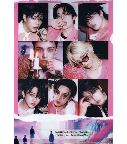 Amazon | スキズ クリアファイル A4サイズ K-POP グッズ (ヒョンジン