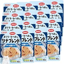 Amazon.co.jp: チャオ (CIAO) まぐろ・かつおのツナブレンド まぐろ