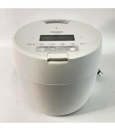 パナソニック　炊飯器　Wおどり炊き　SR-CVSX100 ホワイト Amazon | パナソニック スチーム&可変圧力IH炊飯ジャー(5．5合