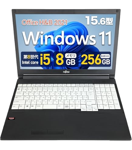Amazon.co.jp: 【整備済み品】富士通 ノートパソコン A577/15.6型 フル
