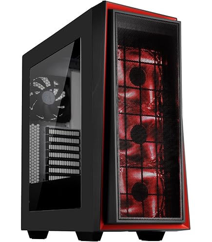 Amazon | SilverStone Lucidシリーズ 強化ガラス製PCケース SST
