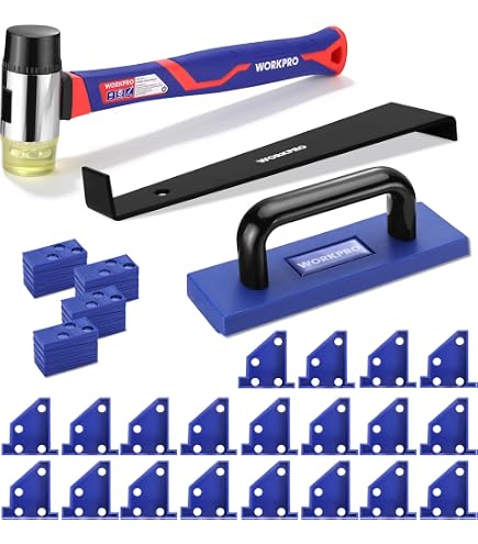 NAACOO Laminate Floor Cutter – 13-Inch Vinyl Plank Cutter With Wheel, 0°-45° Multi-Angle Cuts, One-Step Length & Angle Alignment – Cuts LVP, SPC, WPC, Engineered Wood & More
