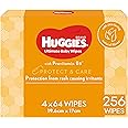 Huggies Ultimate Baby Wipes Protect and Care 256 Count (4 x 64 Pack) - Packaging May Vary