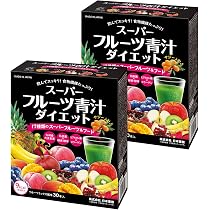 Amazon.co.jp: NIHON YAKKEN スーパーフルーツ 青汁 ダイエット 30本×2