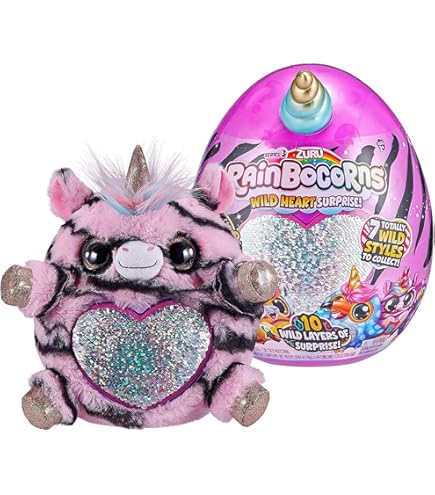 Amazon.co.jp: ZURU RAINBOCORNS SERIES3 WILD HEART SURPRISE : おもちゃ