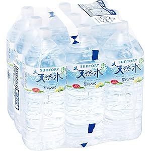 【Amazon限定ブランド】 Restock サントリー 南アルプス天然水 シュリンクパック(エコクリア包装) 2L…