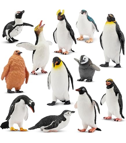 Amazon | 地球生命紀行 【ペンギン＆水族館の人気者】全8種 エポック社 