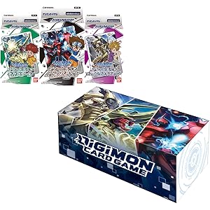 【Amazon.co.jp 限定】デジモンカードゲーム スタートデッキ ストレージボックスセット(ギガグリーン・ムゲンブ…