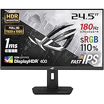 Amazon.co.jp: ROG Strix XG259CS-J Gaming Monitor (24.5 Type, 1920 