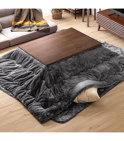 Amazon | こたつ/コタツ 長方形120巾 家具調コタツ フローラル120