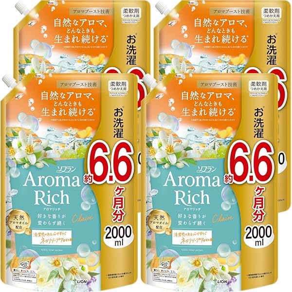 Amazon | 【まとめ買い 大容量】 ソフランアロマリッチ ソフラン