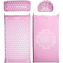 美品　shakti mat マット、ピローセット　ピンク Amazon.co.jp: 【正規品】シャクティ 指圧マット・枕 究極セット