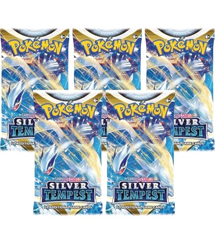 Amazon.co.jp: Pokemon TCG: Sword and Shield Silver Tempest Booster