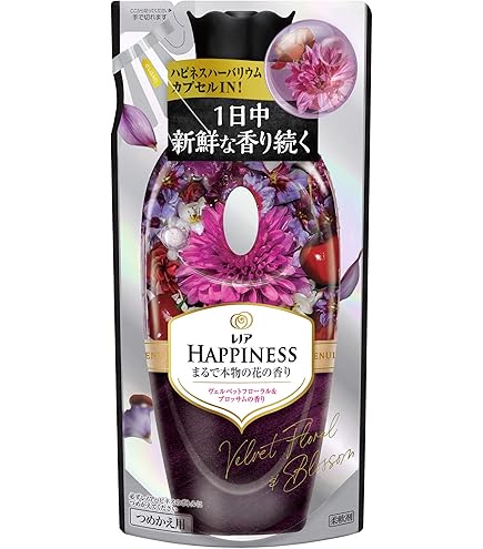Amazon | レノア ハピネス 柔軟剤 ヴェルベットローズ&ブロッサム 本体