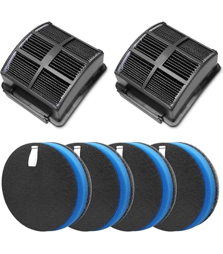 Balayeuse Sans Fil 3-Pack Replacement Vacuum Dust Bin Filters For