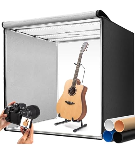DUCLUS 撮影ボックス 80cm 撮影ブース 折りたたみ、Light Box DUCLUS 撮影ボックス 80cm 撮影ブース 折りたたみ、Light Box