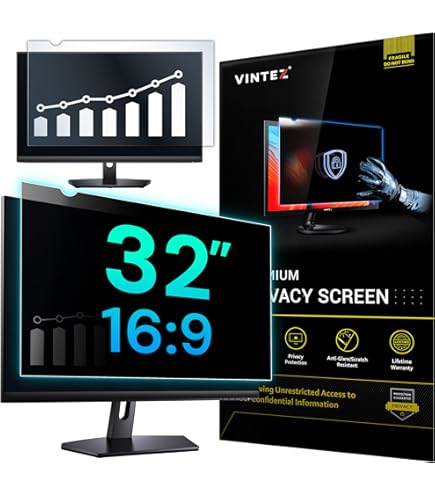 CapriTech 32 Inch Anti Blue Light Monitor Screen Protector - View #6