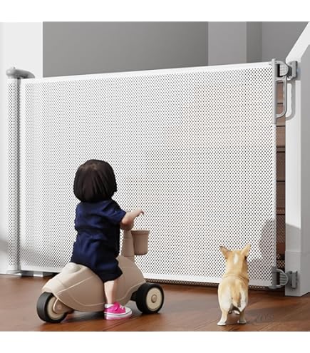 Amazon.co.jp: CTHGYOF ベビーゲート ロール式 ドア・階段用