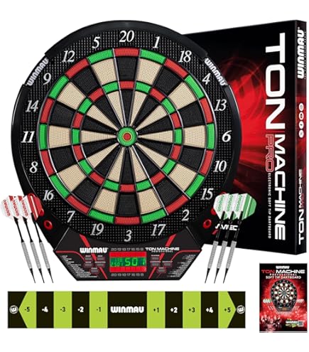 Amazon.co.jp: Electronic Dart Board, Soft Tip Dartboard Set 40