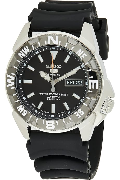 Seiko Mens Analogue Automatic Watch with Nylon Strap SRPE69K1 : Seiko:  Amazon.com.au: Clothing, Shoes \u0026 Accessories