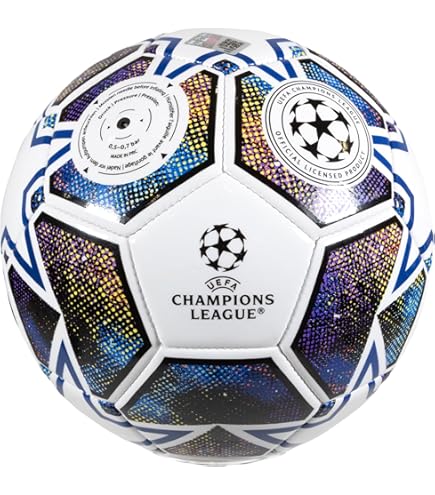 Amazon.co.jp: UEFA Champions League Football Size 5 Red 7693
