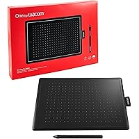 ワコム ペンタブ One by Wacom Medium Chromebook 対応 ペン入力専用モデル Mサイズ 板タブ CTL-672/K0-C
