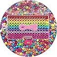 Redtwo 5100 Clay Beads Bracelet Making Kit, Flat Preppy Beads for Friendship Jewelry Making,Polymer Heishi Beads with Charms 