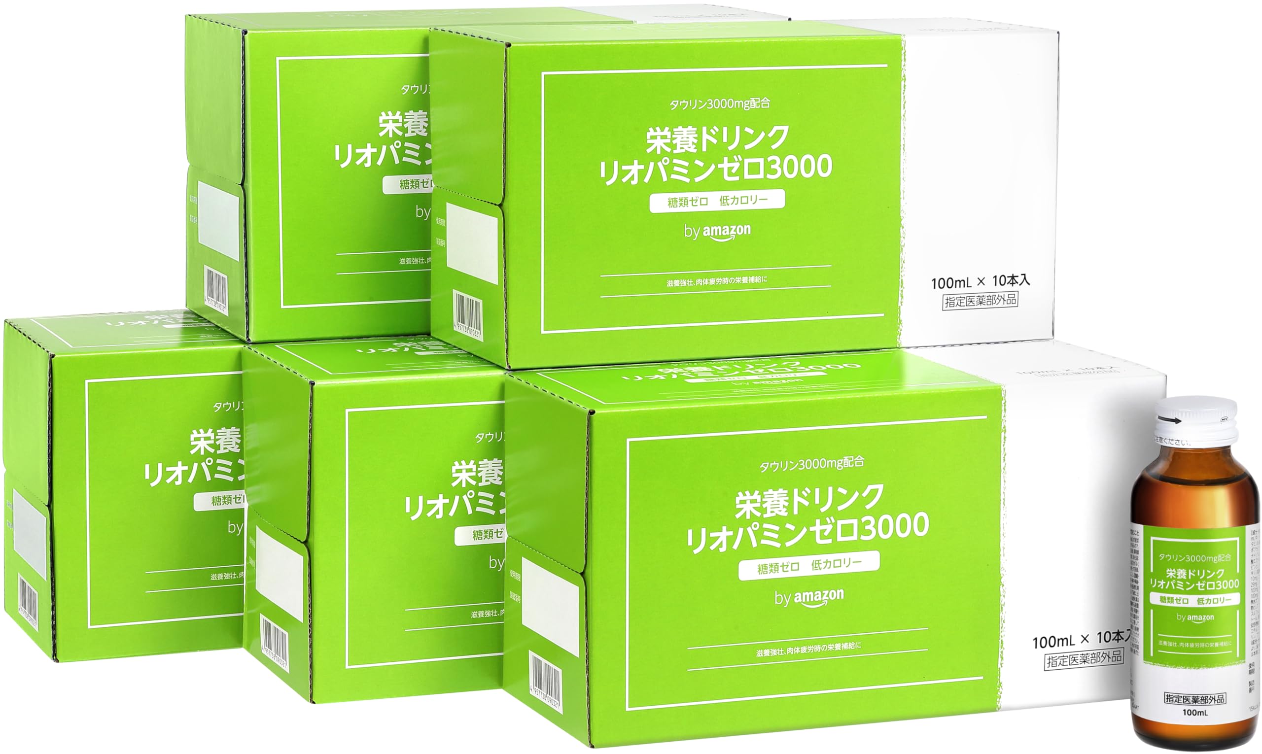 【プライムデー】【3,232円（定期便2,909円）】 by Amazon 栄養ドリンク リオパミンゼロ3000 100ml×50本