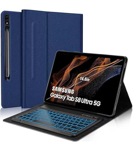 Keyboard Case for Samsung Galaxy Tab S8 Ultra 14.6 inch 2022