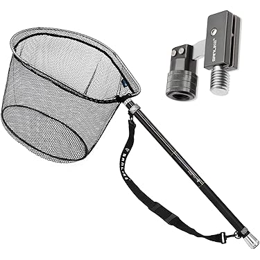 玉網 ランディングネット 小継玉の柄 伸縮タモ網 たも網 ガラス繊維製