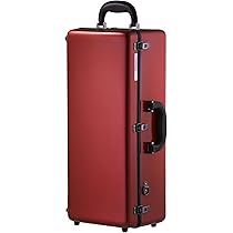 Amazon | C.C.シャイニーケースII トランペット用 ダブル レッド
