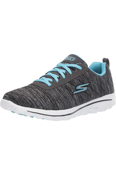 Spiked Waterproof Golf Shoe, Navy 