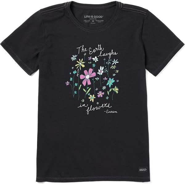 T-shirt Femme Life Is Good "Greetings From Who-Ville" - 100% Coton - Coupe Classique - Lavé Pour Un Touché Doux