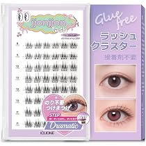 Amazon | 【ICLIONE】jjonjjon lash つけまつげ のり不要ノーグルー