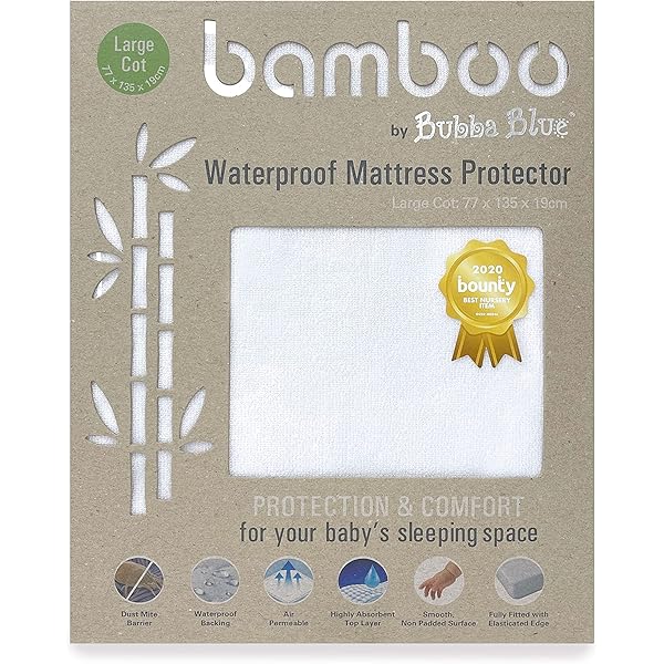 Bubba blue bamboo mattress protector shop