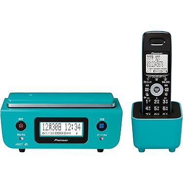 パイオニア　かんたんコードレスホン　 子機2台付 　ナンバーディスプレイ機能搭載 TF-FE30T-H 　　美品　全国送料200円！ パイオニア かんたんコードレスホン 子機2台付 ナンバー