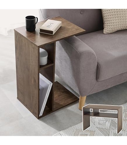 Amazon｜MASTERWAL(マスターウォール) ペグ サイドテーブル H40 WN 幅