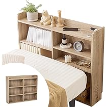 萩原 伸縮ヘッドボード【シングル-クイーンサイズまで対応】 後付けヘッドボード コンセント付き [幅98-163cm][S-Q対応