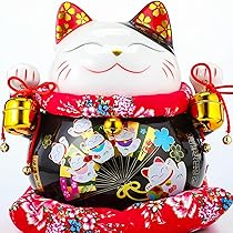 招き猫3体おまけ付き Amazon.co.jp: EnergyPower 招き猫 プレミアム白磁製 金運招財