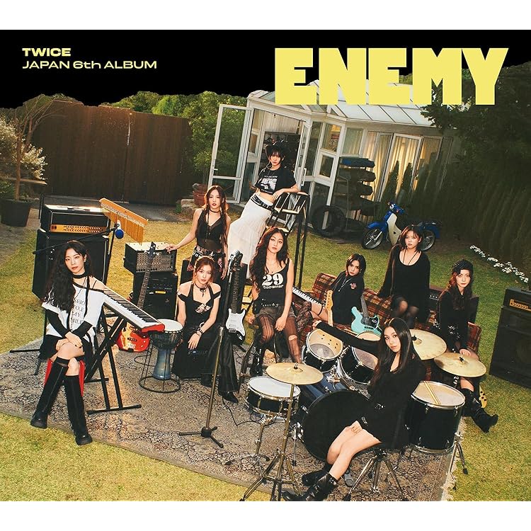 TWICE ENEMY 通常盤 開封済み 60枚セット Amazon.co.jp: ENEMY 通常盤 - TWICE (特典なし): ミュージック