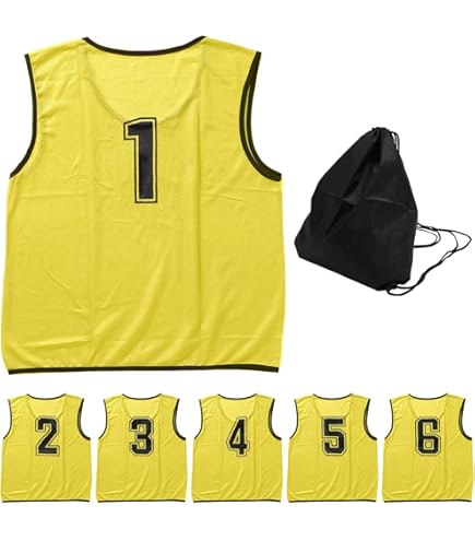 Amazon | goleador(ゴレアドール) ジュニア ビブス10枚Set(No,2