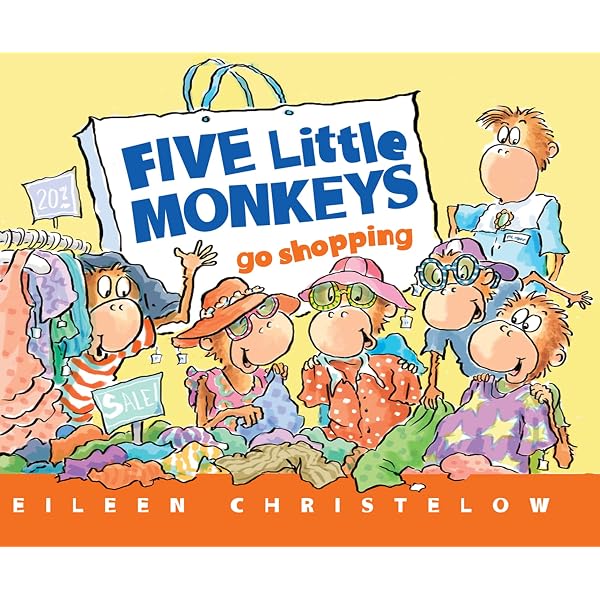 Amazon | Five Little Monkeys Sitting in a Tree: Five mischievous