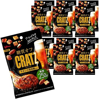 糖質オフクラッツ チキンの黒胡椒仕立て 42g×12袋の商品画像 2