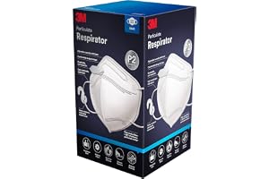 3M P2 Particulate Vertical Flat Fold Disposable Respirator 25 pack