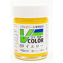 Amazon | ソフトビニール専用塗料 Vカラー(VCOLOR) VC-09 イエロー