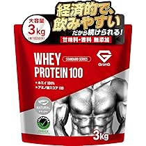 Amazon | グロング プロテイン ホエイプロテイン 3kg 人工甘味料