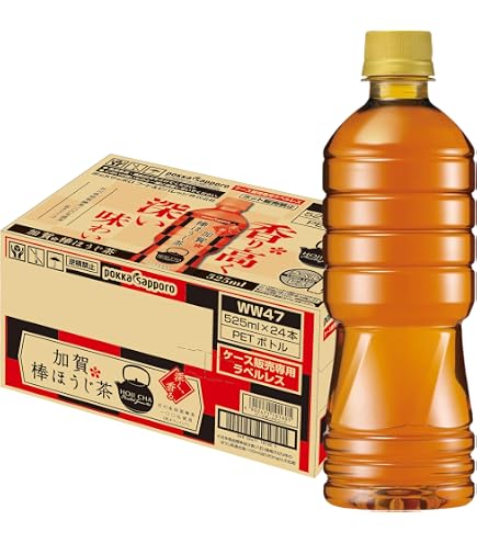 棒ほうじ茶 Amazon.co.jp: ポッカサッポロ 加賀棒ほうじ茶ラテ 275ml×24本 : 食品